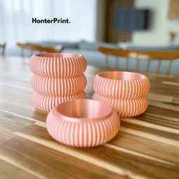 Modular Vase, Planter & Storage STL File Set for 3D Printing 3d model