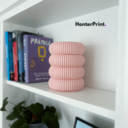 Modular Vase, Planter & Storage STL File Set for 3D Printing 3d model
