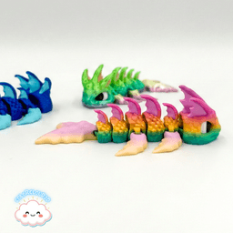 Sea Dweller - Water Dragon 3d model