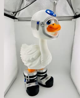 Astronaut Goose Gear for Porch Goose 3d model