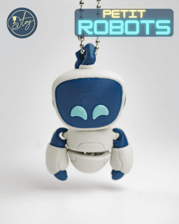 PETIT ROBOTS - KEYCHAIN COLLECTION 3d model