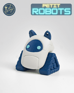 PETIT ROBOTS - KEYCHAIN COLLECTION 3d model