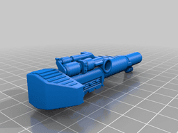Transformers optimus prime blaster cannon 3d model