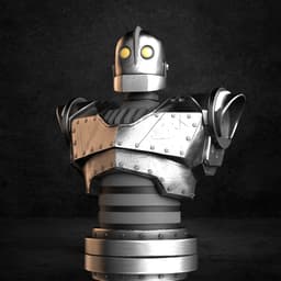 Iron Giant bust (Pre-Supported) 3d model