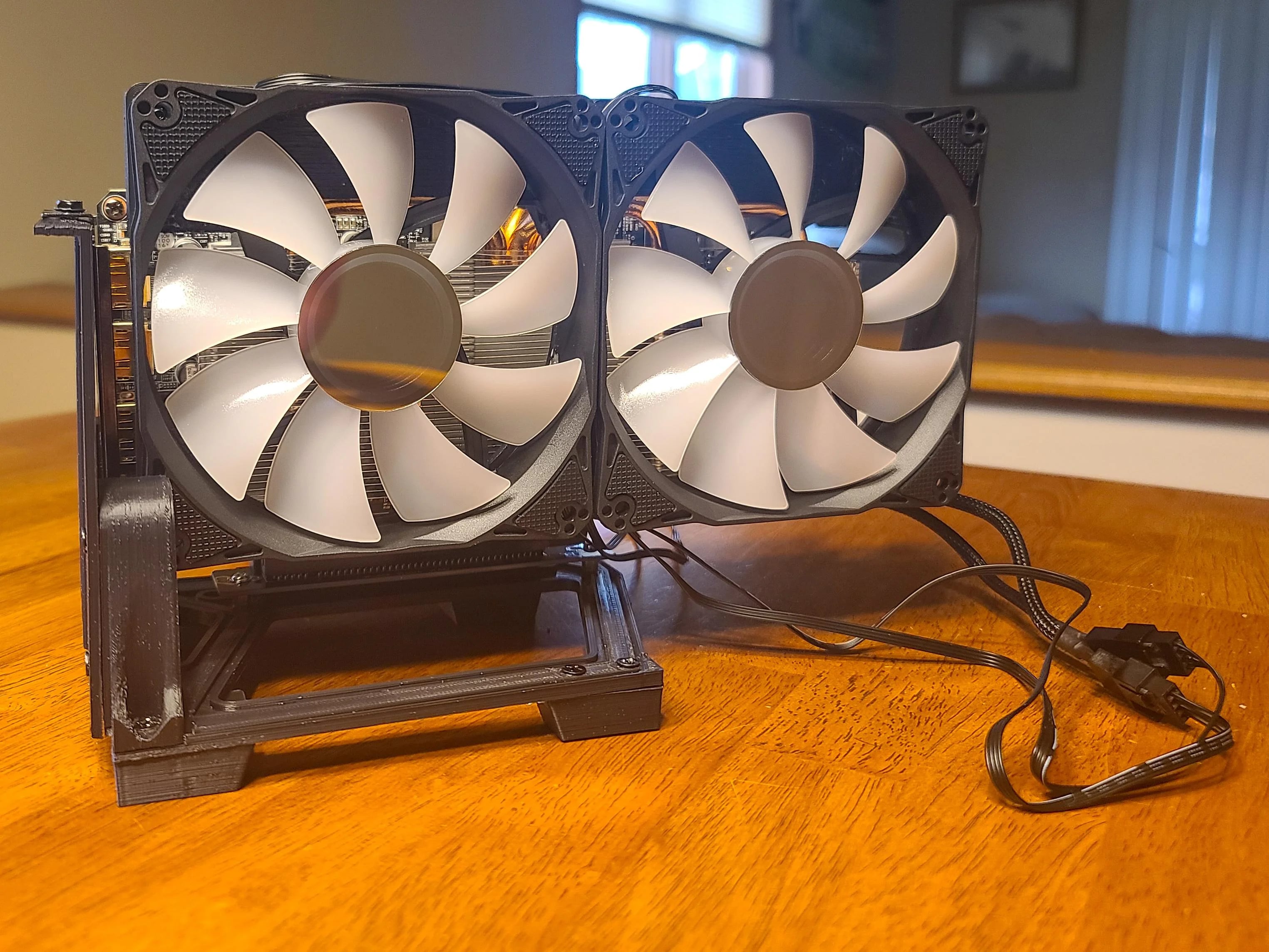 O11D Mini Vertical GPU Raiser 3d model