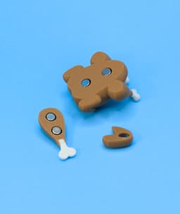 Thanksgiving Turkey Fridge Magnets 3d model