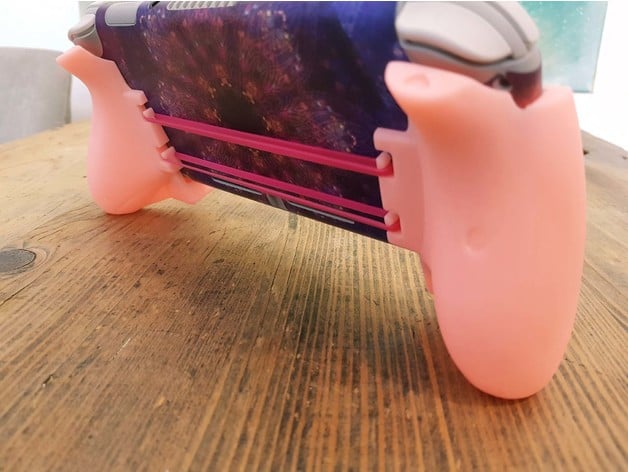 Switch Lite Grip - PRE-SUPPORTED RESIN EDITION! 3d model
