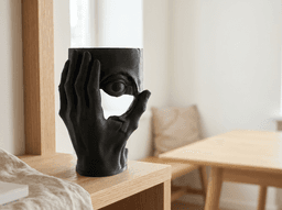 Abstract Hand Sculpture Decor - Modern Art Statue 3d model