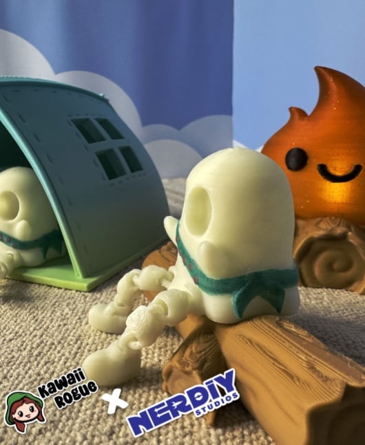 NerDIYStudios Collab: Campfire Ghost Stories 3d model