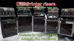D3P Riser for Creality K2 Plus 3d model