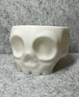 Cute Skull Planter 3d model