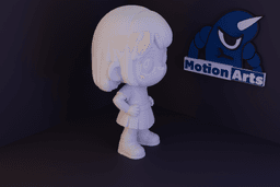 Menina cartoon.stl 3d model