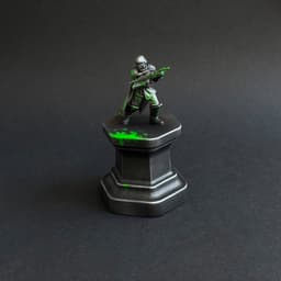 Hexagonal display base 3d model