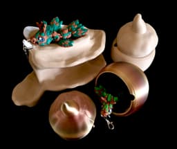 Fall display Log and Acorn stash *Personal use* 3d model