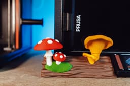 Mushroom Cover for Prusa Core One L 3d model
