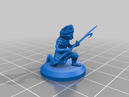 1st ED AD&D Derro 3d model