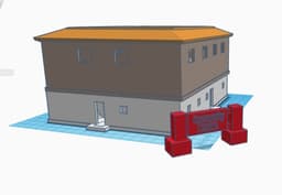 Community Centre 3d model
