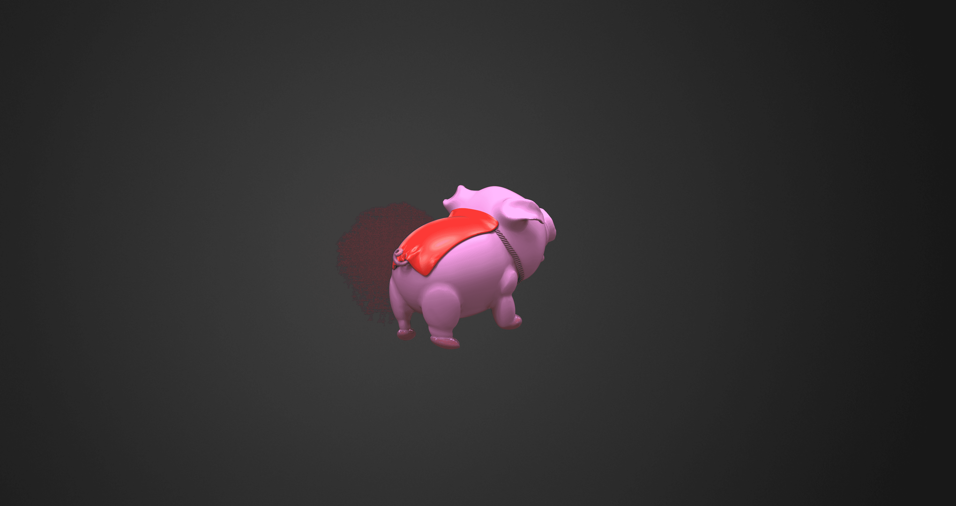 Super Oink 3d model