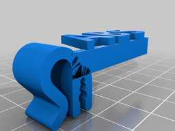 Filament Label Clips 3d model