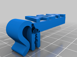 Filament Label Clips 3d model