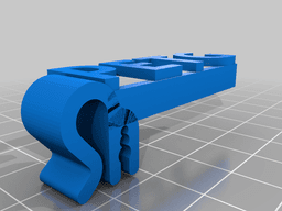 Filament Label Clips 3d model