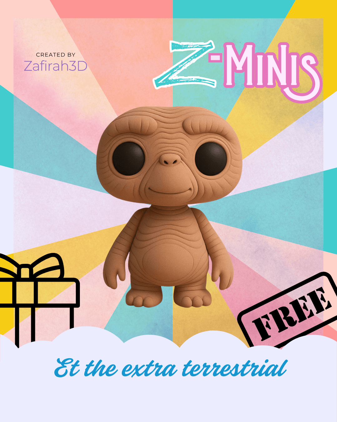 ET FOR FREE Z-MINIS 3d model