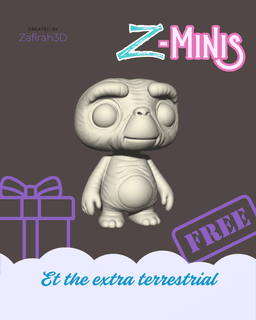 ET FOR FREE Z-MINIS 3d model
