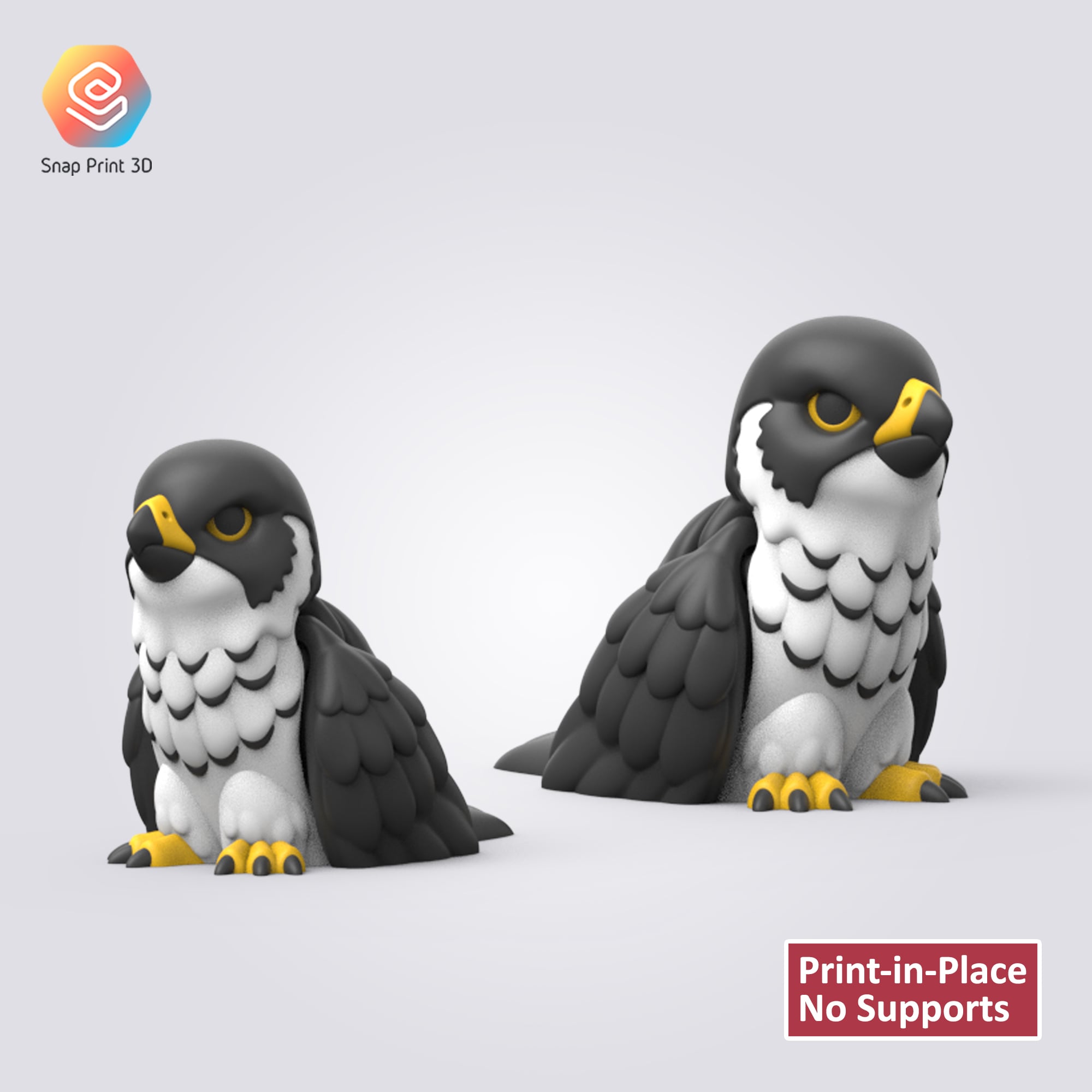 Flexi Falcon 3d model