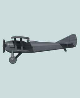 1:144 SPAD 12 3d model