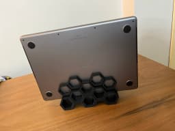 Vertical Laptop Holder 3d model
