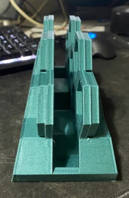 Vertical Laptop Holder 3d model