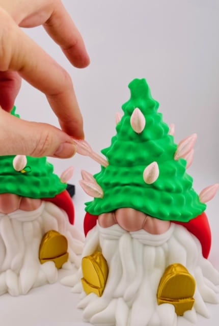 Christmas Tree Gnome Light 3d model