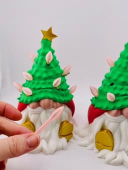 Christmas Tree Gnome Light 3d model