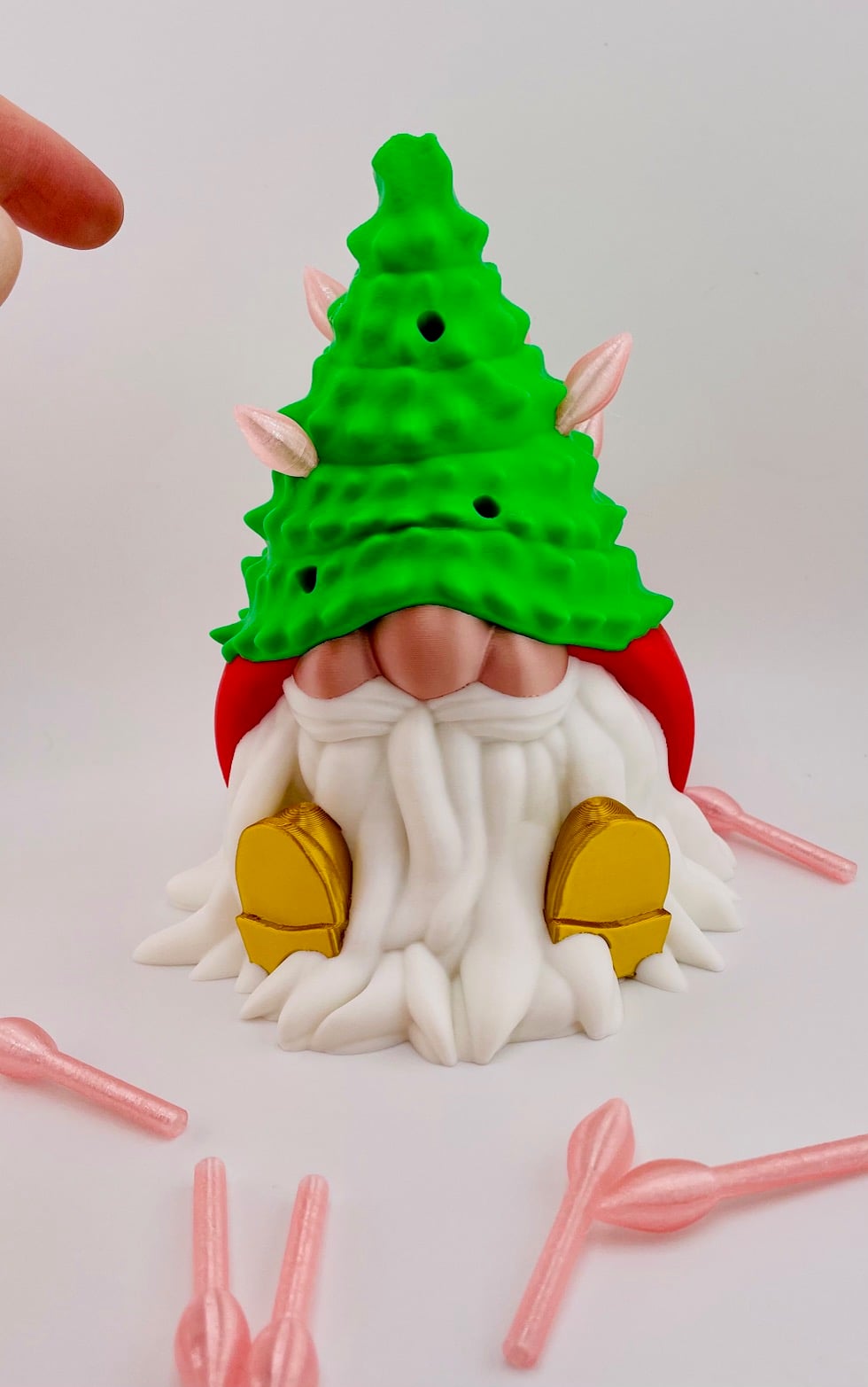 Christmas Tree Gnome Light 3d model