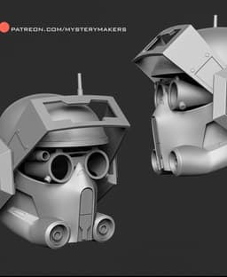 Tech helmet from Bad Batch 3d model