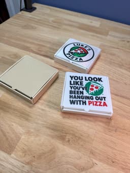 Pizza Box by Luke 3d model