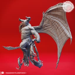 Balor - Tabletop Miniature (Pre-Supported) 3d model