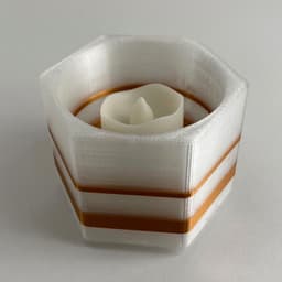 CH68-60 Stackable bin box module for creative home decor 3d print stl 3d model
