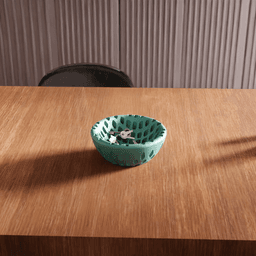 Voronoi Geometric Trinket Bowl 3d model