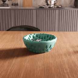 Voronoi Geometric Trinket Bowl 3d model