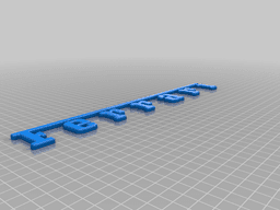 Ferrari Script remix 3d model