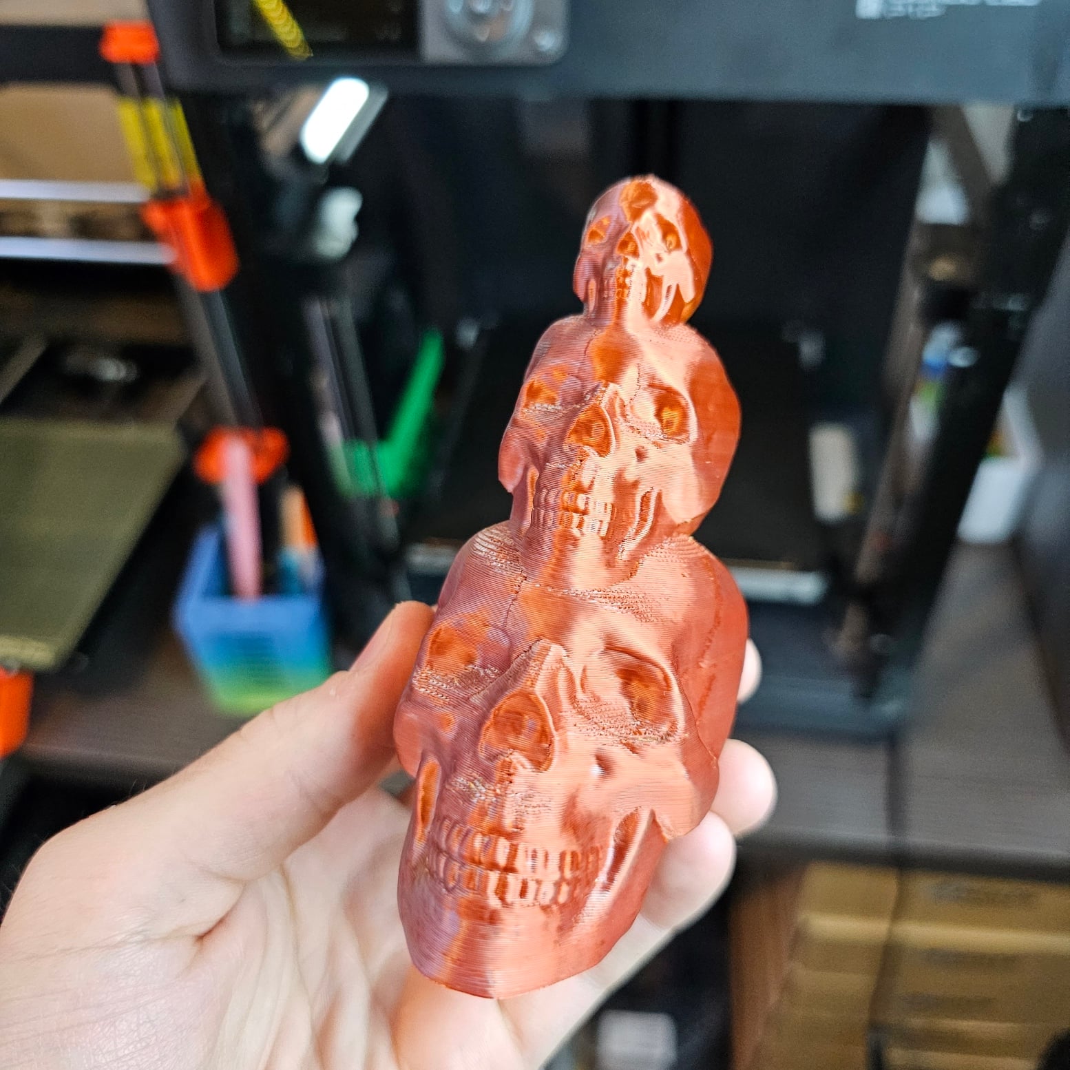 Stack Of Skulls 3d model