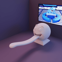 Emoji Linguarudo .stl 3d model