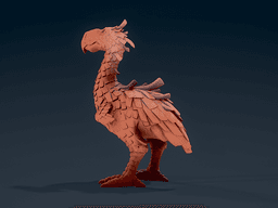 Phorusrhacos 3d model