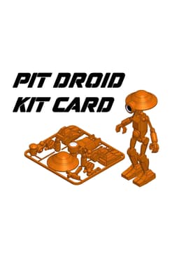 Star Wars Pit Droid Kit Card 3d model