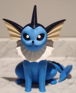 Vaporeon By Colors 3d model