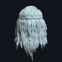 Outback v3 Action Figure Head 3d model
