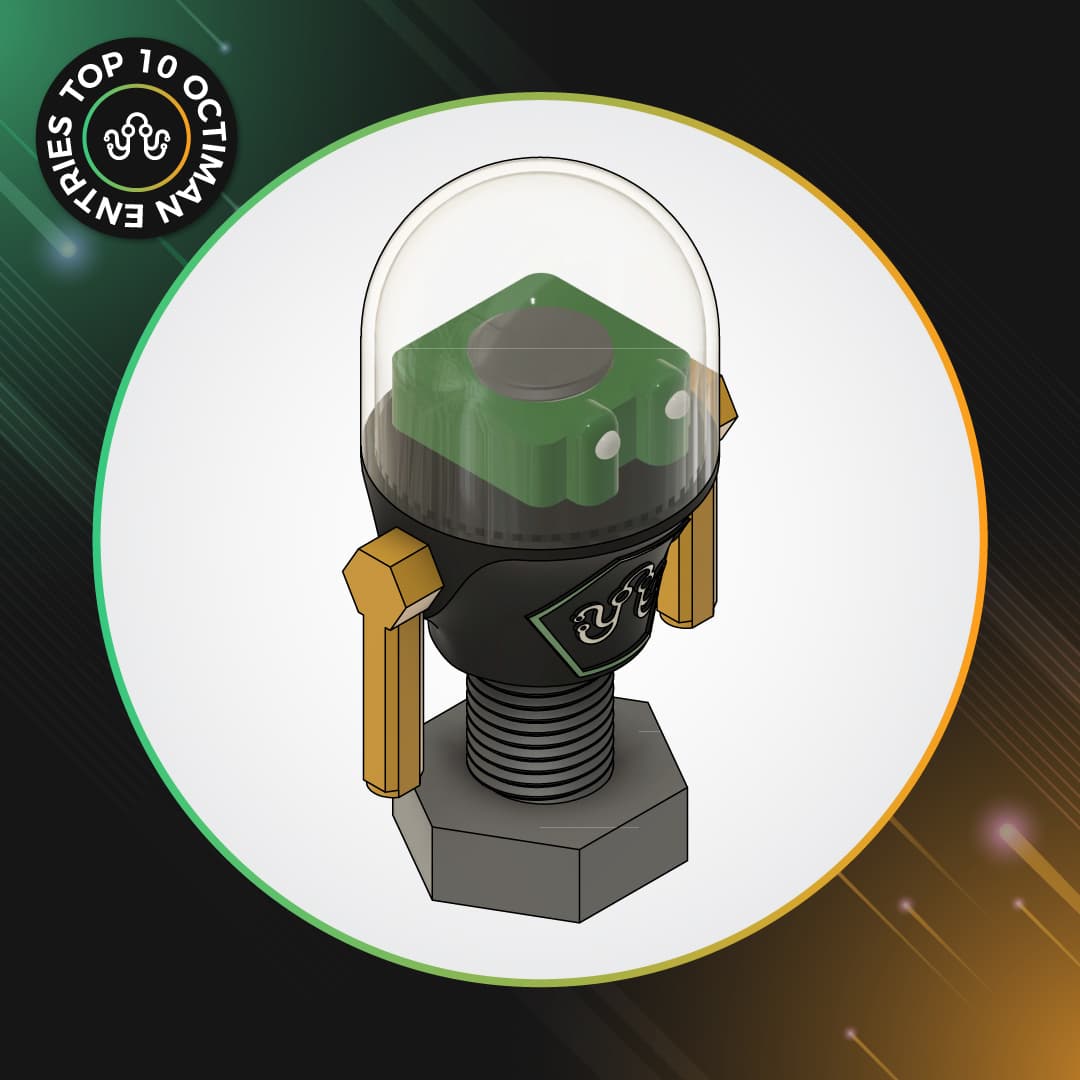 No.9 - Mechanical Octiman 3d model