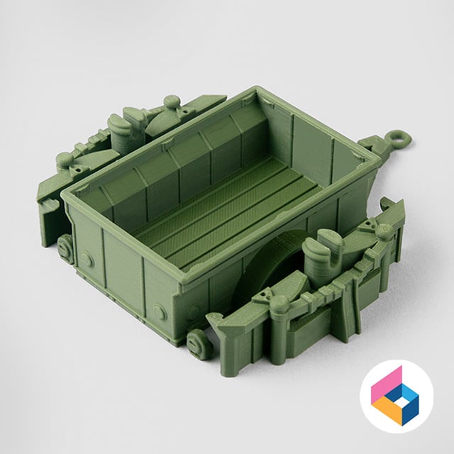 Foldable Jeep Trailer 3d model