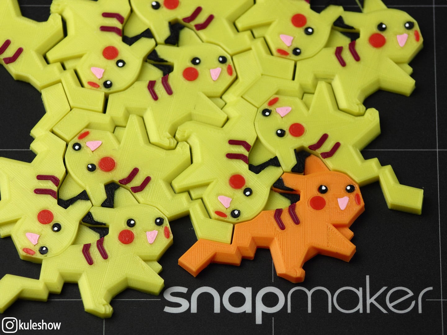 Pikachu Tessellation 3d model
